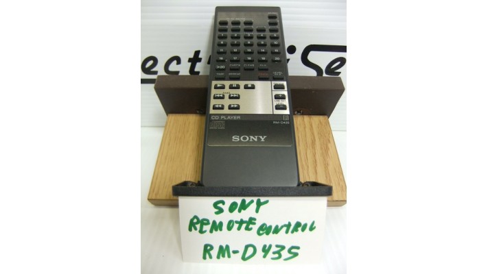 Sony RM-D435 remote control.